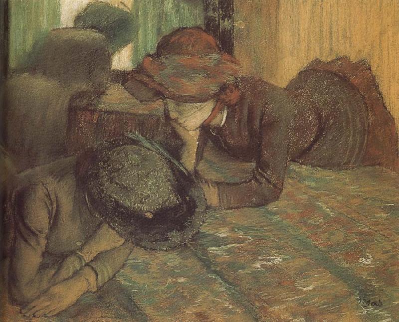 Edgar Degas The conversation in the store Germany oil painting art